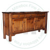 Maple French River Sideboard 35''H x 70''W x 18''D With 3 Doors And 3 Drawers