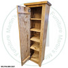 Pine Dakota Jam Cupboard 12''D x 17''W x 84''H