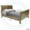 Wormy Maple Double Dakota Sleigh Bed
