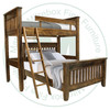 Oak Dakota Double Loft Bed