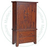 Wormy Maple Dakota Mini Armoire