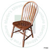 Maple Cambridge Side Chair Has Wood Seat