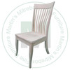 Maple Christy Side Chair Has Wood Seat