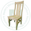 Maple Thomson Side Chair Has Wood Seat