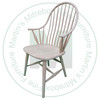 Oak Crab Arm Chair Has Wood Seat