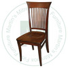 Oak Essex Side Chair Has Wood Seat