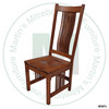Oak Royal Mission Side Chair Has Wood Seat