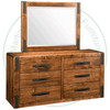 Wormy Maple Union Station Dresser 18.5'' Deep x 60.5'' Wide x 30.5'' High