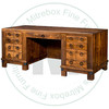 Wormy Maple Barrelworks 32'D x 72''W Desk