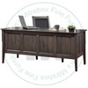 Wormy Maple Stockholm Desk 32"D x 72"W x 30''H