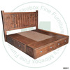 Wormy Maple Frontier Single Combo Bed