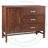 Wormy Maple Brooklyn Sideboard 19''D x 52.5''W x 41''H