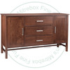 Wormy Maple Brooklyn Sideboard 19''D x 68''W x 41''H