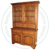 Maple Versailles Hutch And Buffet 48''W x 76''H x 18''D