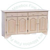 Maple Green Gables Sideboard 72''W x 34''H x 18''D