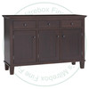 Maple Georgetown Sideboard 19.5'' Deep x 61.5'' Wide x 42'' High With 3 Wood Doors And 3 Drawers