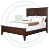 Maple Courtland Double Bed With Low Footboard