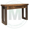 Maple T - L  Design Sofa Table 16'' Deep x 48'' Wide x 30'' High