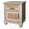 Maple Algonquin 1 Drawer 1 Door Night Stand