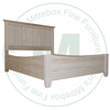 Maple Algonquin Single Bed With Boat Rails And Footboard