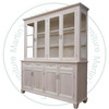 Maple Algonquin Hutch and Buffet 19'' Deep x 72'' Wide x 82'' High