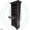 Pine Northern Lights Wine Server  27''W x 78''H x 14''D