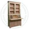 Pine Desk With Hutch 50''W x 90''H x 20''D