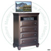 Pine Florentino TV Chest Of Drawers