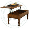 Pine Florentino Supper Table 24''D x 48''W x 20''H