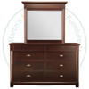 Pine Hudson Valley Double Dresser With 8 Drawers