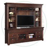 Pine Hudson Valley 86 Entertainment Cabinet With Hutch