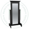 Pine Georgetown Cheval Mirror