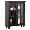 Pine Georgetown Library Cabinet 18.5'' Deep x 52.5'' Wide x 68'' High