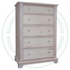 Pine Cleveland 5 Drawer Hiboy