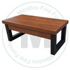 Pine T - L  Design Coffee Table 28'' Deep x 48'' Wide x 19'' High