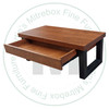 Pine T - L  Design Coffee Table 28'' Deep x 48'' Wide x 19'' High