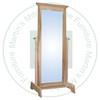 Pine Algonquin Cheval Mirror