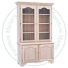 Oak Old Country Hutch And Buffet 48''W x 87''H x 18''D