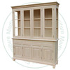 Oak Florentine Hutch And Buffet 72''W x 83''H x 18''D