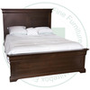 Wormy Maple Denmark Double Bed With Low Footboard