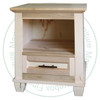 Wormy Maple Algonquin Open Night Stand