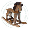 Wormy Maple Kids Rocking Horse