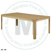 Wormy Maple Naasko Extension Harvest Table 36''D x 36''W x 30''H With 2 - 12'' Leaves