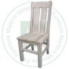 Oak Clifford Side Chair Has Wood Seat