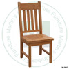 Wormy Maple Dakota Small Slat Back Side Chair