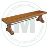 Maple Klondike Trestle Bench 16''D x 48''W x 18''H