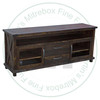 Maple Klondike 2 Drawer Wide Entertainment Unit. TV Stand Dimensions 19'' Deep x 72'' Wide x 30'' High. Entertainment Stand has 2 Drawers 2 Doors and 2 Adjustable Shelves. ( Texture : Mill sawn. Hardware : 203 Pulls. )

