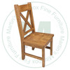 Oak Klondike All Wood Side Chair 17'' Deep x 40'' High x 19'' Wide