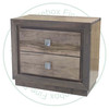 Maple Thornloe 2 Drawer Nightstand. Nightstand Dimensions 16'' Deep x 30'' Wide x 26'' High. ( Texture : Smooth Sanded. Hardware : 121 Knobs. )
