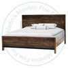 Oak King Warehouse Bed